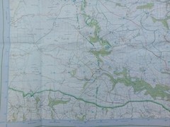 Exmoor Ordnance Survey Outdoor Leisure 9, 4cm- 1km 2.5in to 1 mile DOUBLE SIDED
