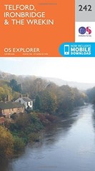 Telford, Ironbridge & The Wrekin Map | I… by Ordnance Survey Sheet map, folded