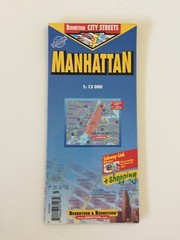 BERNDTSON CITY STREET Laminated Map ~ Manhattan (English)