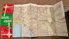 1990’s Vintage Rand McNally Austria Europe Road Map Freytag & Berndt Wien
