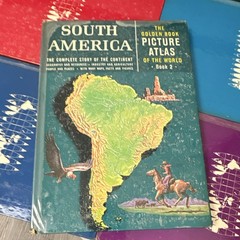 The Golden Book Picture Atlas of the World 6-Volume Set by Golden Press 1960