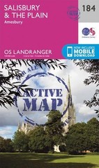 Salisbury & the Plain, Amesbury (Map) OS Landranger Active Map (UK IMPORT)
