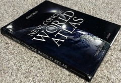 Very Good New Concise World Atlas Hardcover Dustjacket Oxford University Press