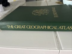 The Great Geographical Atlas by Rand McNally Staff (1990?, Hardcover)