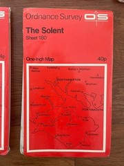Vintage OS One Inch Maps Bundle x11 Ordnance Survey Seventh Series Retro Joblot