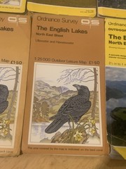 Ordnance Survey Maps The English Lakes Lot Of 8 OS England Outdoor Leisure
