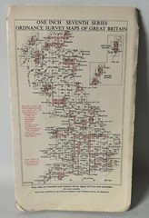 Ordnance Survey One Inch Map – Aberystwyth – Sheet 127 – 1966