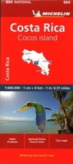 Costa Rica – National Map 804 by Michelin (Sheet map, folded)