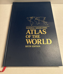 Large National Geographic Atlas of the World Revised Sixth Edition, w/magnifier