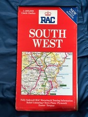 1990’s, RAC Map 3 miles to 1 inch of The South West
