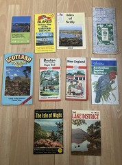 Job Lot Maps (8 No.) Esso USA, Boston, New England, Europe Australia,
