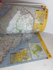 National Geographic Road Atlas Us USA, Canada, Mexico, 2000 Edition EUC