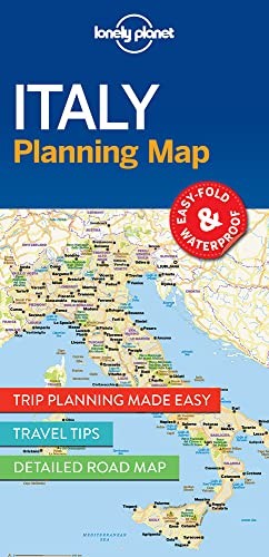 Lonely Planet Italy Planning Map by Lonely Planet Sheet map, folded Book The