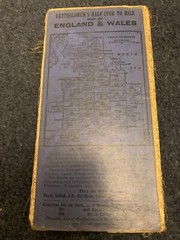 Vintage Bartholemew’s Revised “half-inch” contoured maps Sheet 23 Hereford