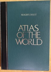 Reader’s Digest Atlas of the World Rand McNally Maps HB DJ 1987