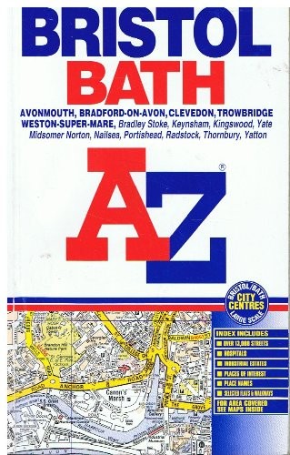 A-Z Street Atlas of Bristol & Bath by unknown author Paperback / softback Book
