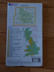 90s Ordnance Survey Map – UK, Peak District, Dark Peak, 1:25000, Fine Condition
