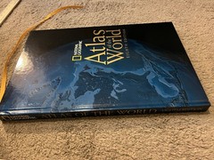 National Geographic Atlas of the World Eighth Edition Hardcover Oversized 2004