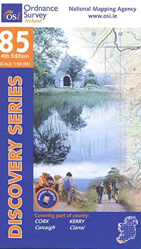 Cork, Kerry (Irish Discovery Series… by Ordnance Survey Irel Sheet map, folded