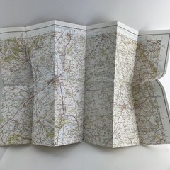 ORDNANCE SURVEY LANDRANGER HEREFORD LEOMINSTER & SURROUNDING AREA