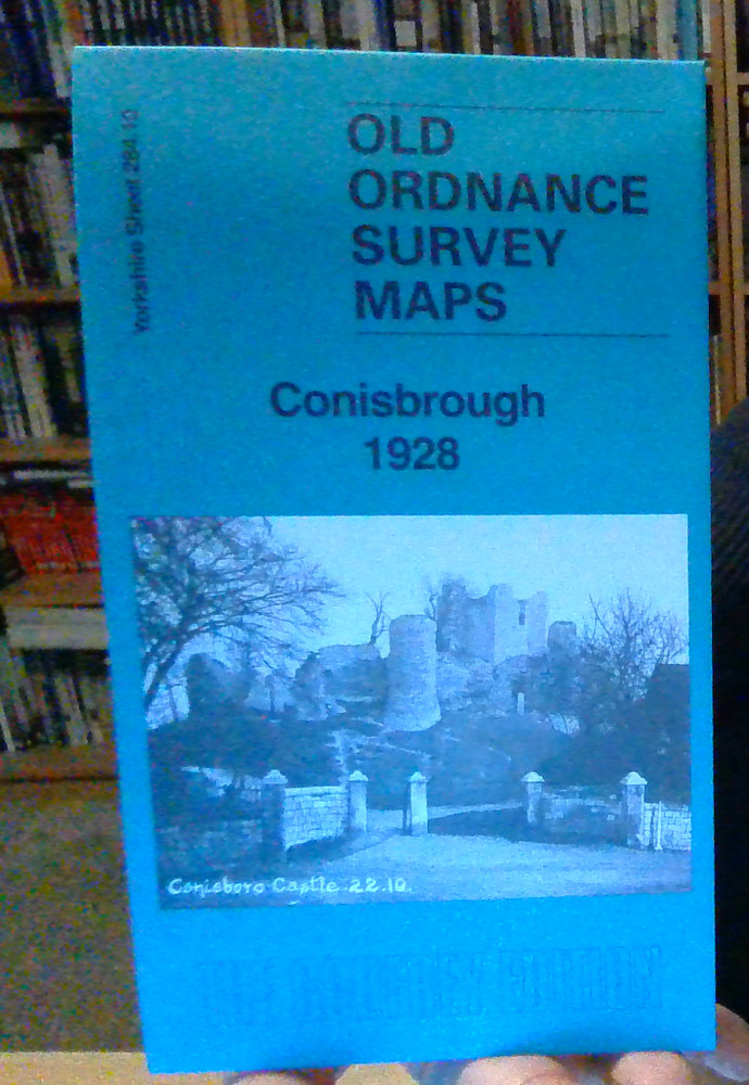 MAP OF CONISBROUGH 1928 : YORKSHIRE SHEET 284.10 NEW 9781787219267