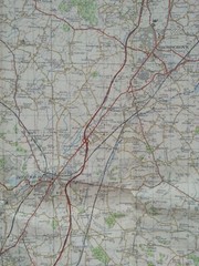 Ordnance Survey One-Inch Map, Sheet 130: Kidderminster (1963).