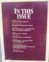The World & I August 1988 Chronicle Changing Era*Freeing Of Eastern Europe