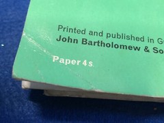 Vintage Map – Bartholomew – Cork-Killarney, Ireland – 1966