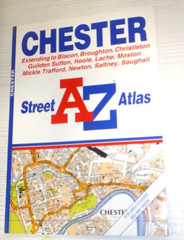 A-Z Chester (Street Atlas & Index) Geographer’s Paperback Book