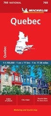 Quebec – Michelin National Map 760 by Michelin (Sheet map, folded)