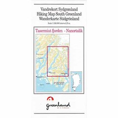 Tasermiut fjorden – Nanortalik: South Greenland Hiking Map No. 05 (1:100 000)