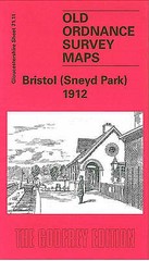 MAP OF Bristol (Sneyd Park) 1912: Gloucestershire Sheet 71.11, Bone, Mike NEW