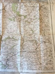 1934 Ordnance Survey One Inch Fifth Edition Cloth Map 119 Exmoor (incl Dulverton