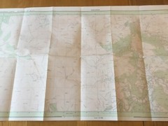 1992 Ordnance Survey Pathfinder Map 227 NJ 21/31 Strathdon (incl Badenyon )