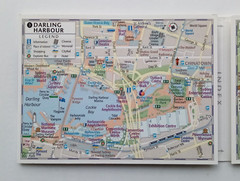 Sydney Australia Popout Map