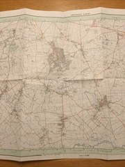 1978 Ordnance Survey Pathfinder Map 1115 SP 20/30 Witney South And Carterton