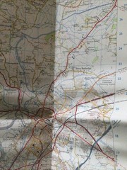 MAP – Ordnance Survey 1:50 1st Ser 1974 Gloucester & Forest of Dean #162 (8713