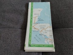 Vintage Eastern States South USA Fold Out Tourist Map American Automobile Assoc