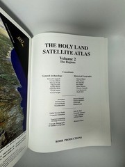 Atlas Maps Holy Land Satellite Vol 2 Regions ROHR Geography Archaeology