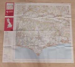 Ordinance Survey – Chichester and The Downs Sheet 197 Map (1984)