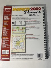 Pierson Guides Mapsco 2002 Denver Regional Street Atlas