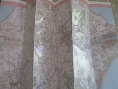 OS EXPLORER TUFF MAP OL29 ISLE OF WIGHT ORDNANCE SURVEY LAMINATED ( ACTIVE )