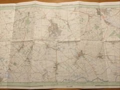1978 Ordnance Survey Pathfinder Map 1115 SP 20/30 Witney South And Carterton