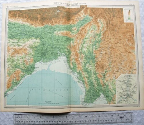 1922 The Times Plate 57 India – North Eastern Section