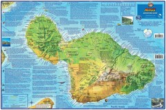 Maui Hawaii Adventure Guide Franko Maps Waterproof Map