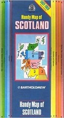 Handy Map of Scotland by Unknown Sheet map Book The Fast Free Shipping
