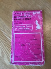 1980 Ordnance Survey Landranger Map 162 Gloucester And Forest Of Dean Inc Stroud