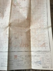 1962 Ordnance Survey One Inch Map 37 Kingussie (incl Kincraig, Caggan, Aviemore)