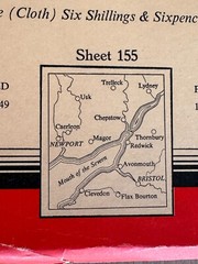 Ordnance Survey Seventh Edition One-Inch Wales Map Bundle