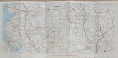 AA Service Map: Throughroutes to and from Bournemouth.